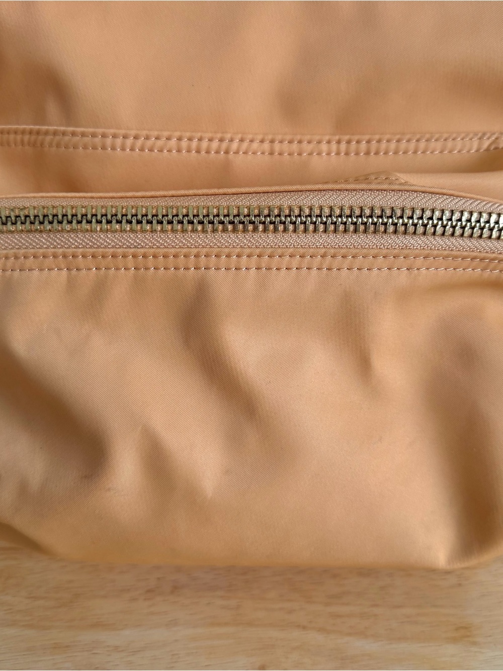 Stoney Clover Lane Peach-Tan Everyday Nylon Backpack - Picture 3 of 6